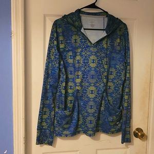 Reel Legends, XL lightweight blue hoodie